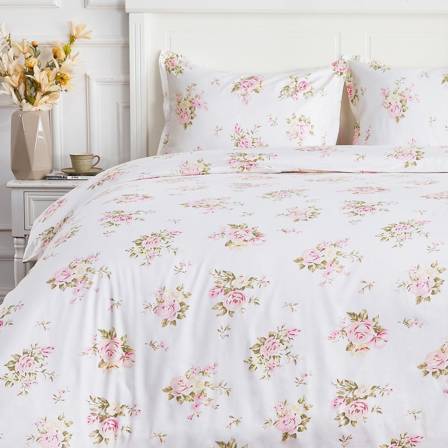 Rose Bouquet Duvet Set - mosswell.us