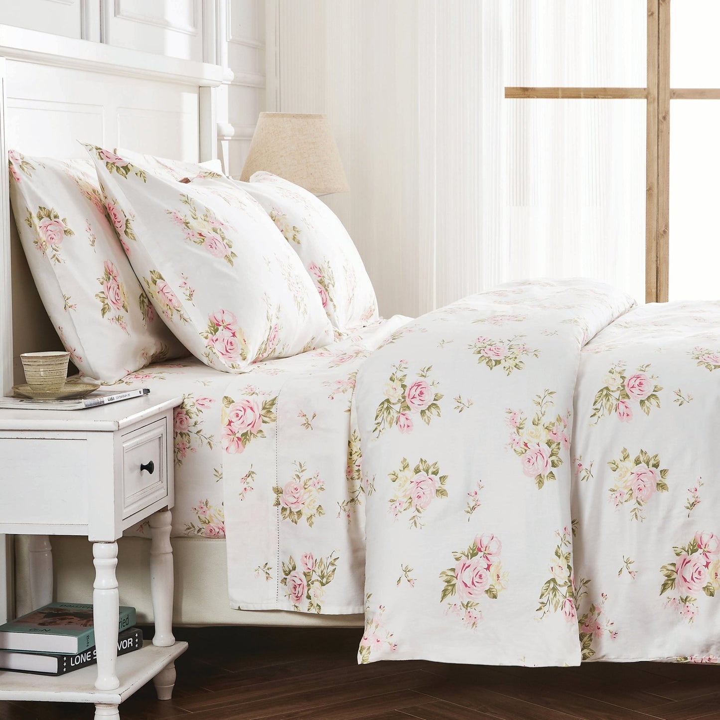Rose Bouquet Duvet Set - mosswell.us