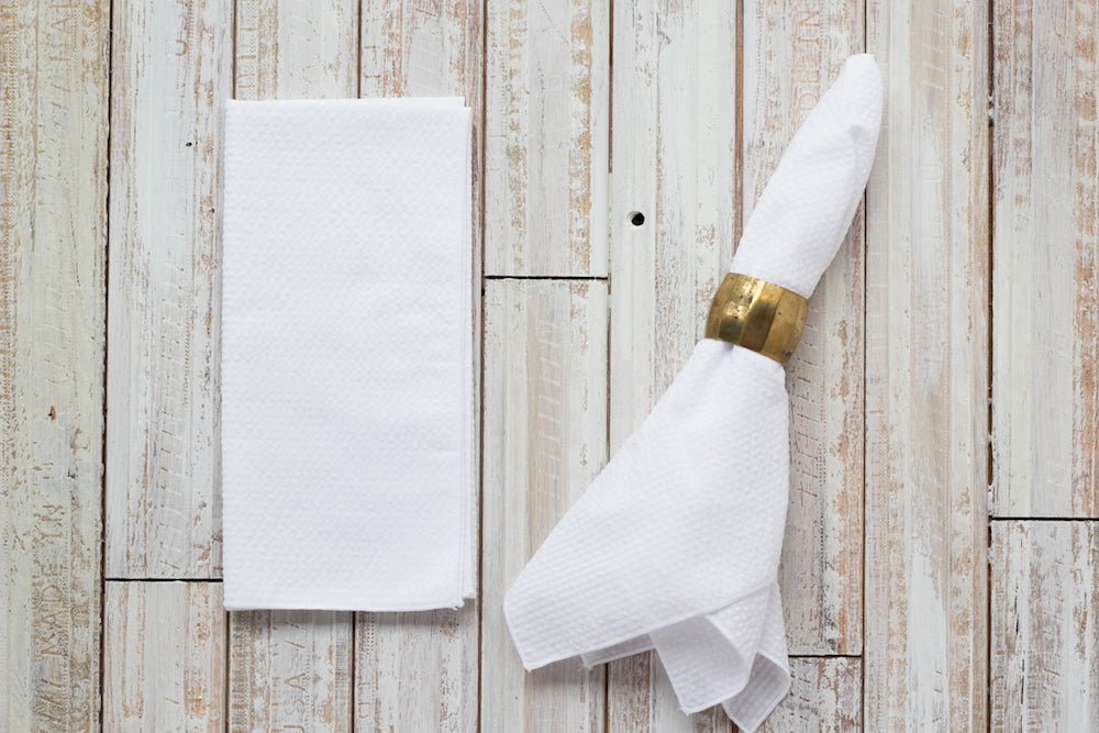 Seersucker Dinner Napkins, set of 4 - mosswell.us