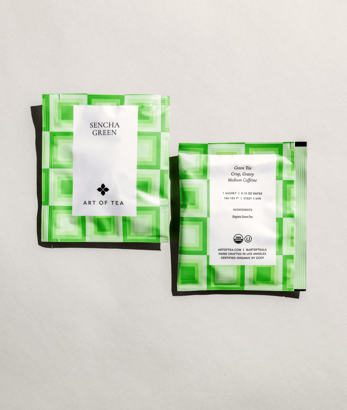 Sencha Green Tea Eco Teabag Sachets - mosswell.us