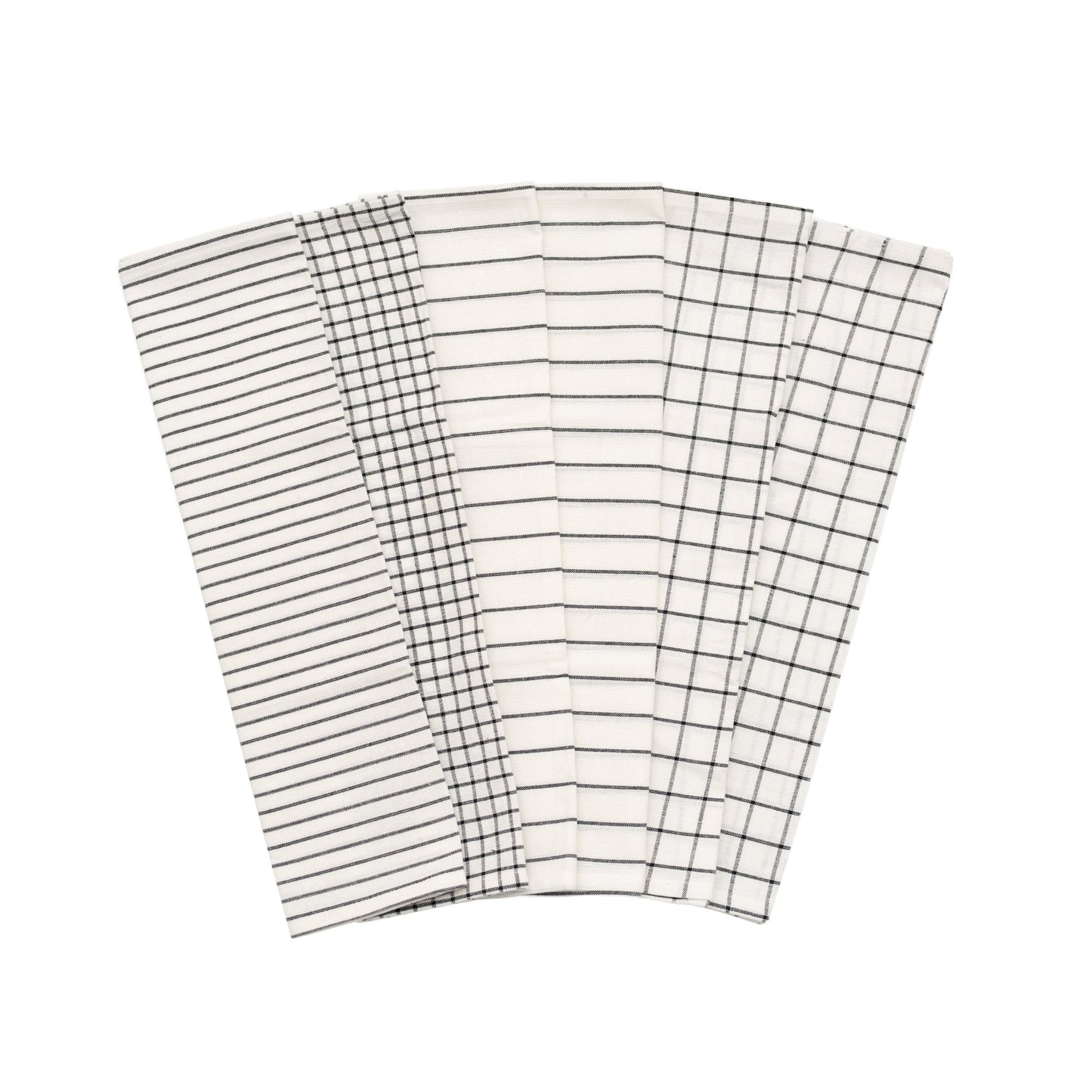Stripe & Check Kitchen Towel Set - mosswell.us