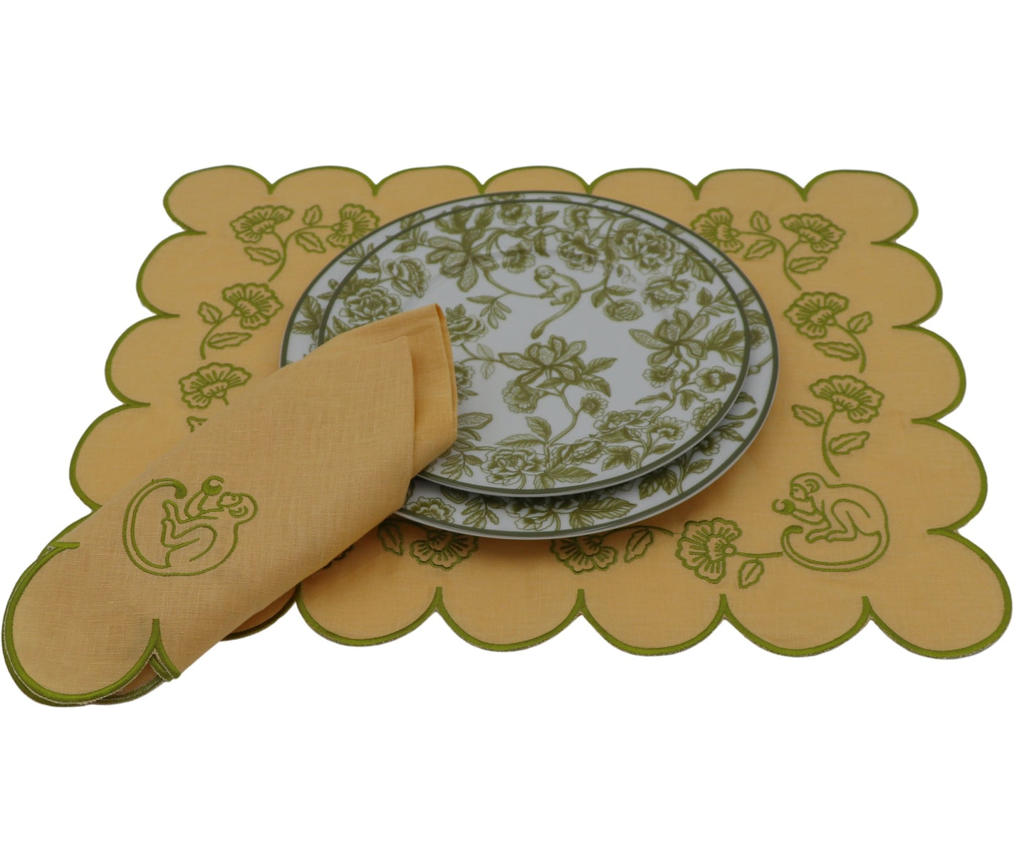 Sunlit Moss Napkin - Set of 4 - mosswell.us