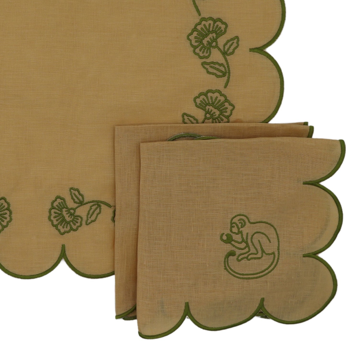 Sunlit Moss Napkin - Set of 4 - mosswell.us