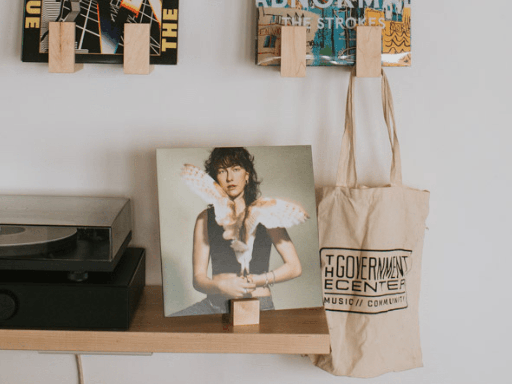 Tabletop Record Stand - mosswell.us