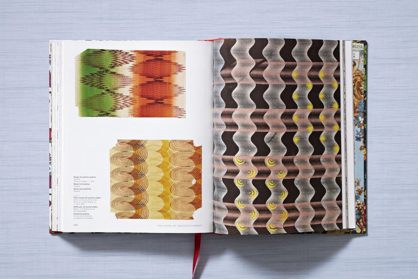 The Book of Printed Fabrics. From the 16th century until today (German, French, English) - mosswell.us