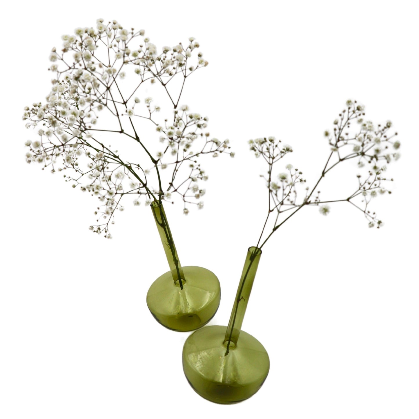Tilted Sage Bud Vase - Pair - mosswell.us