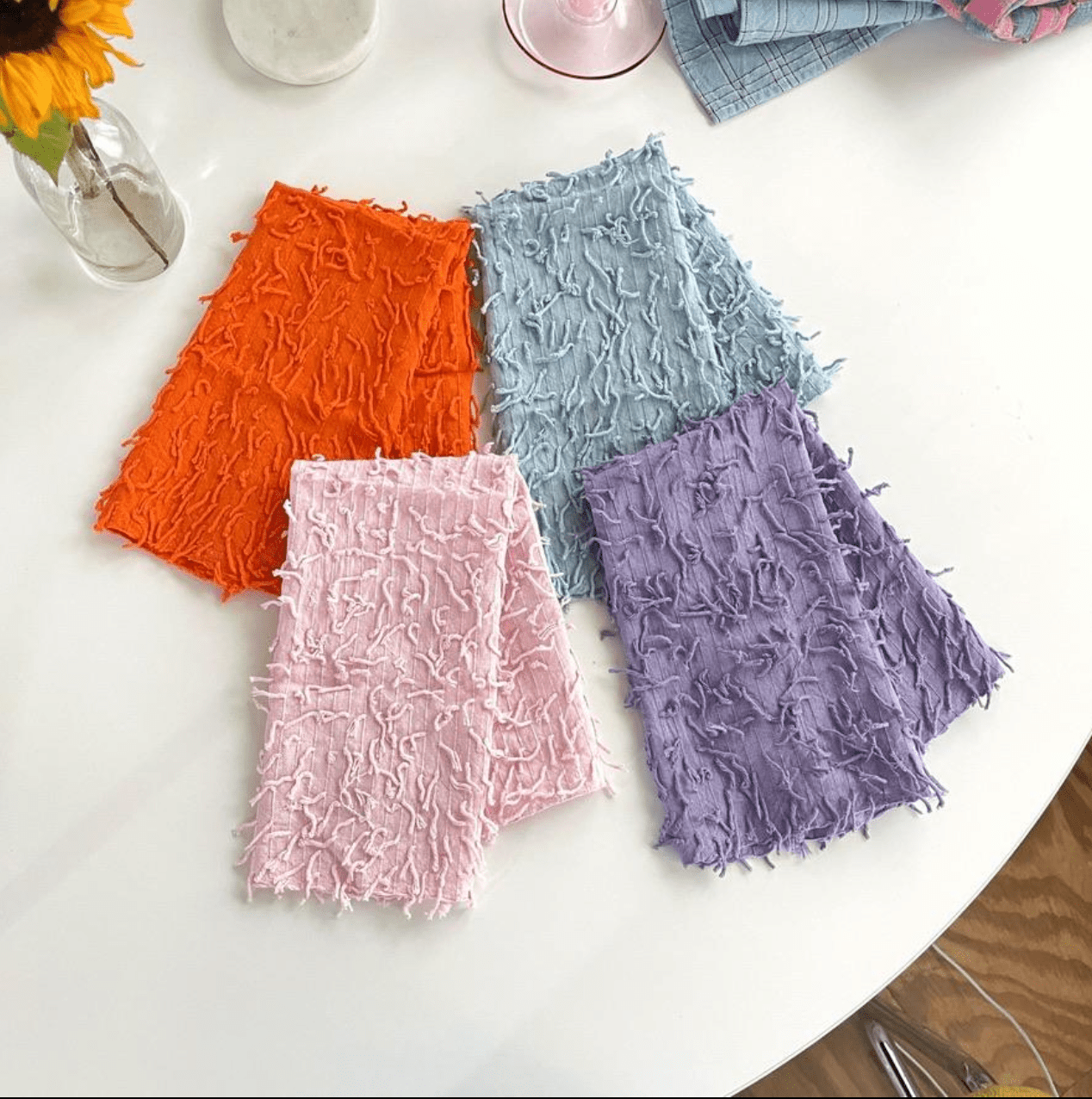 Tortilla Towel in Light Pink - mosswell.us