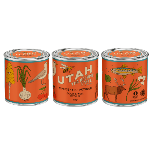 Utah State Candle - mosswell.us