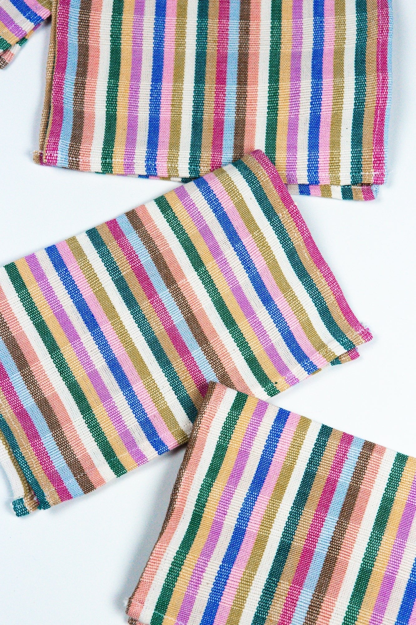 Valentina Rainbow Cocktail Napkin Set of 4 - mosswell.us