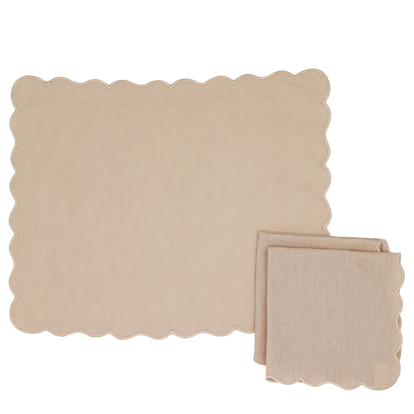 Vanilla Swirl Napkin - Set of 4 - mosswell.us