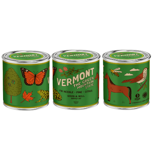 Vermont State Candle - mosswell.us