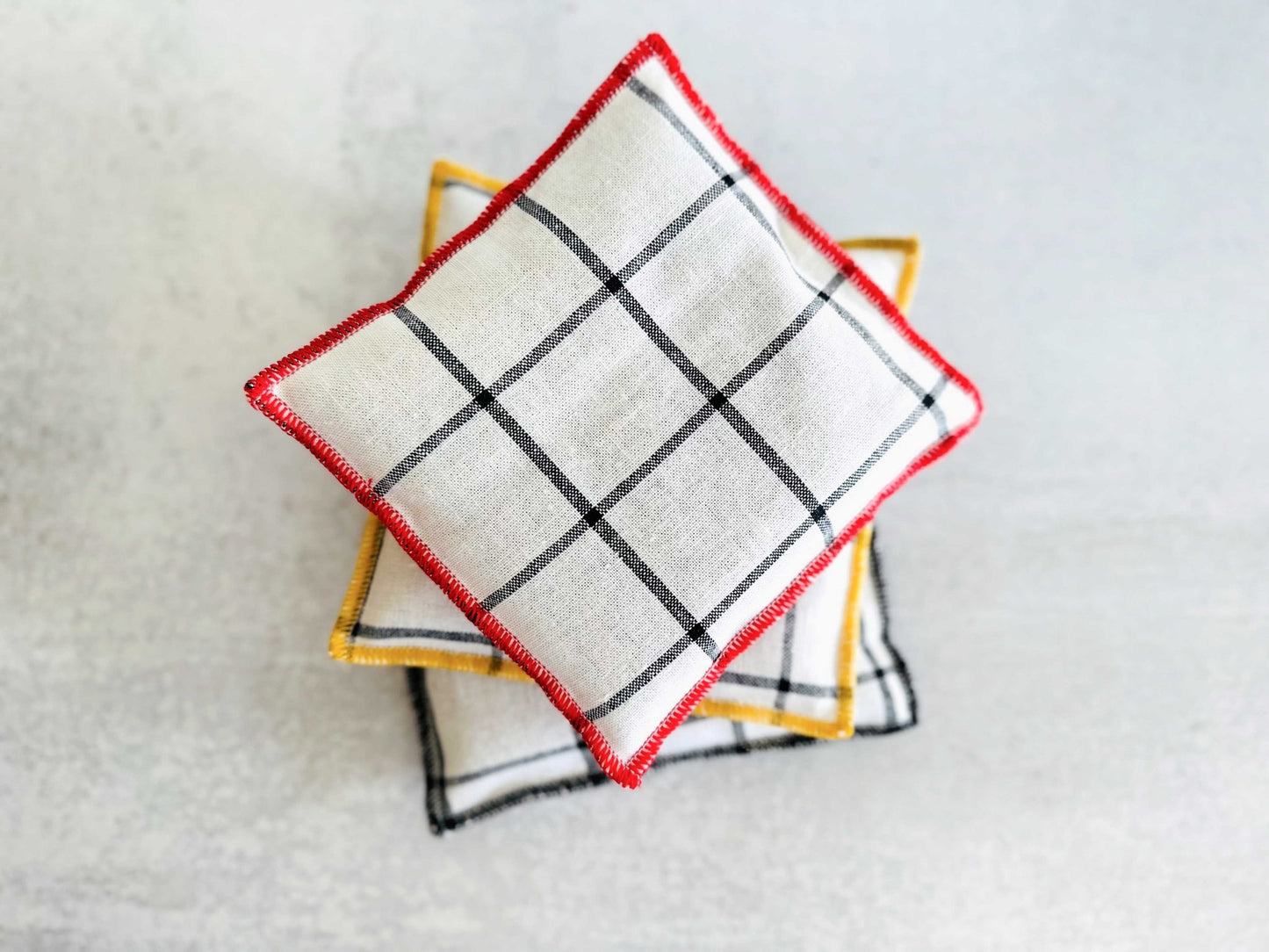 Windowpane Linen Lavender Sachets, set of two - mosswell.us