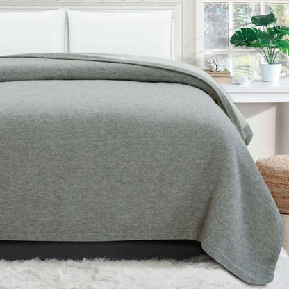 100% Merino Wool Reversible Blanket - mosswell.us