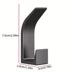 5-Pack Adhesive Wall Hooks for Bathroom Kitchen