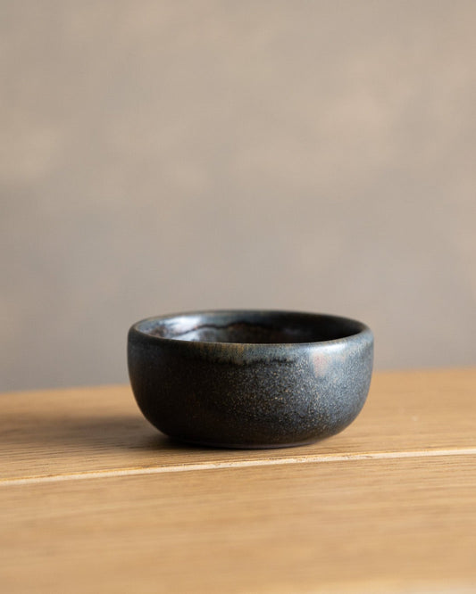 Rust Stoneware Pinch Bowl