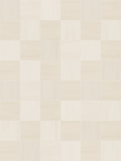 Zellige Wallpaper, bone