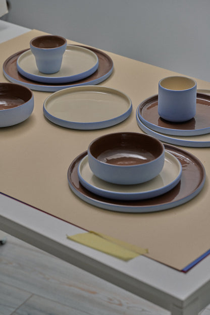 Handmade Porcelain Dinner Plate