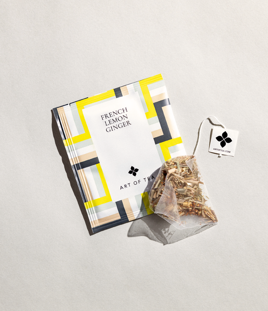 French Lemon Ginger Eco Teabag Sachets