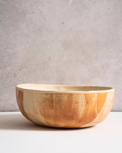 Stoneware Salad Serving Bowl