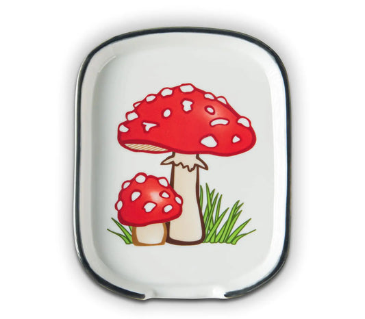 Ceramic Spoon Rest for Stove Top Large Spoon Holder Mushroom Spoon Rest for Kitchen Counter Farmhouse Coffee Spoon Rest Kitchen Décor