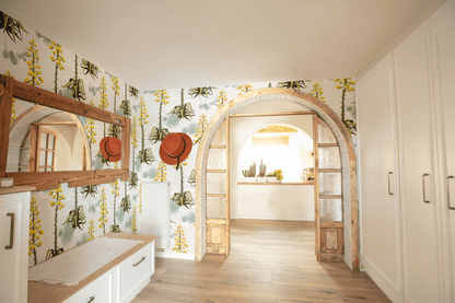 Agave Valley Wallpaper, off - white - mosswell.us