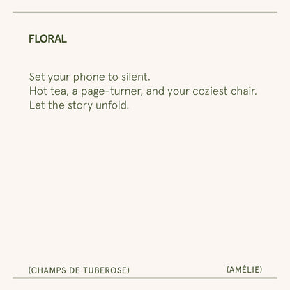 Amélie – Champs de Tuberose Candle - mosswell.us