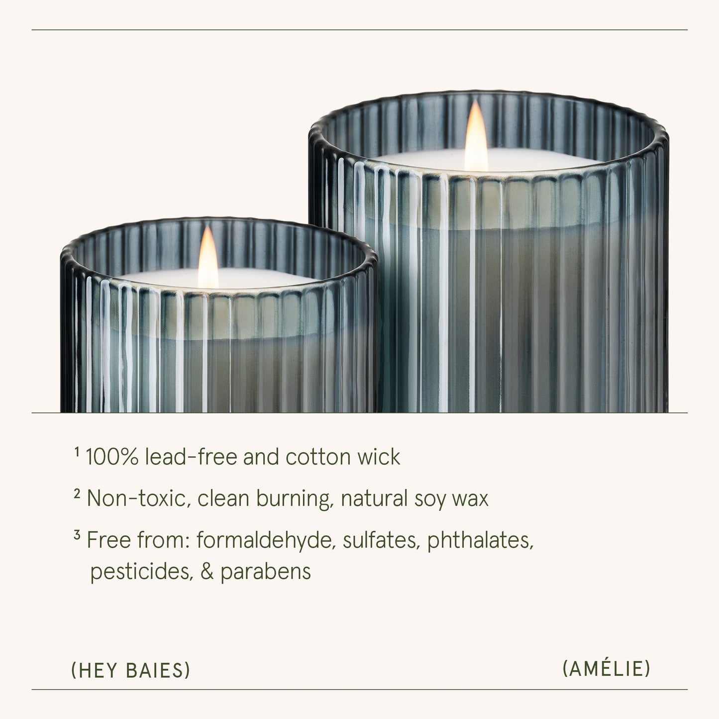 Amélie – Hey Baies Candle - mosswell.us