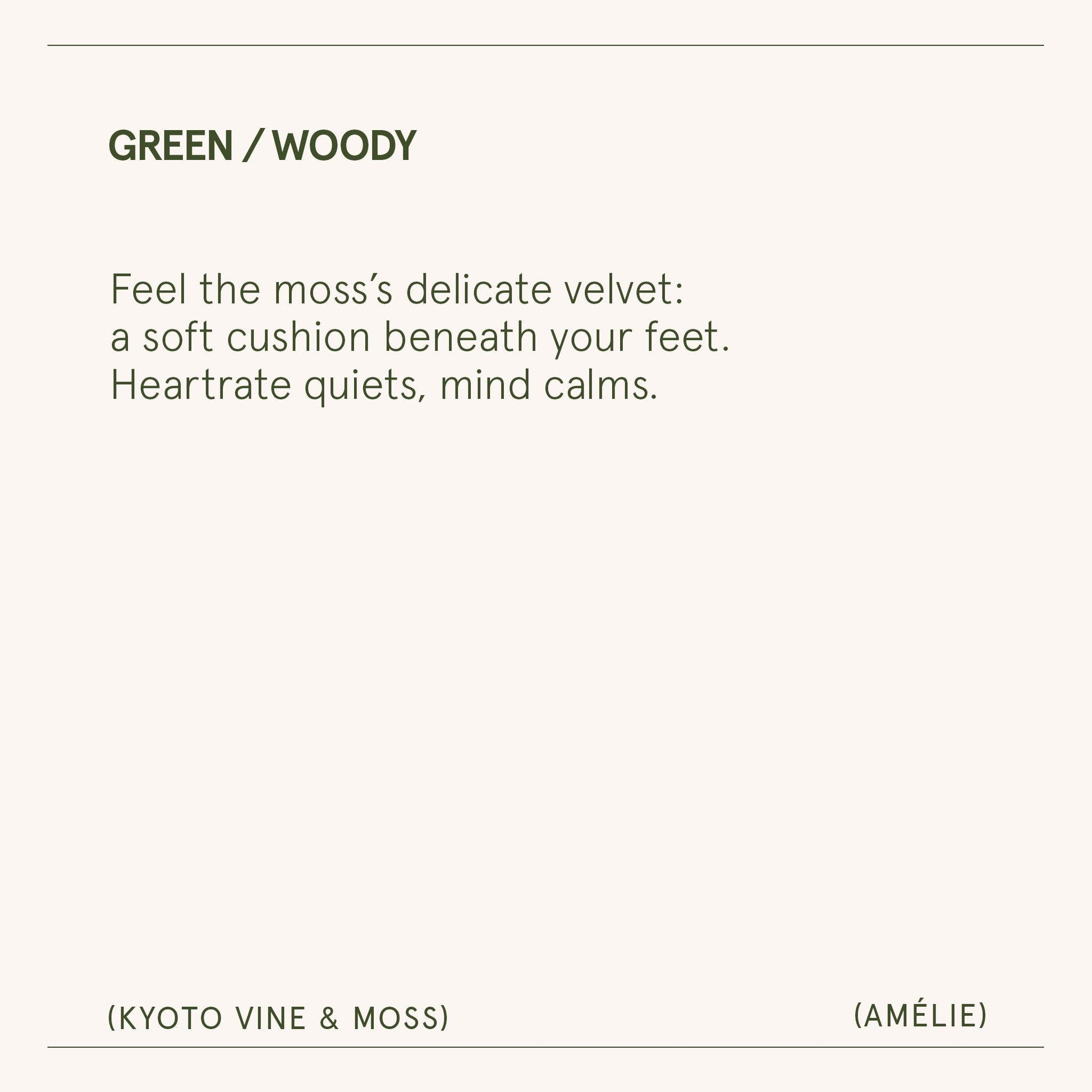Amélie– Kyoto Vine & Moss Candle - mosswell.us