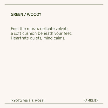 Amélie– Kyoto Vine & Moss Candle - mosswell.us