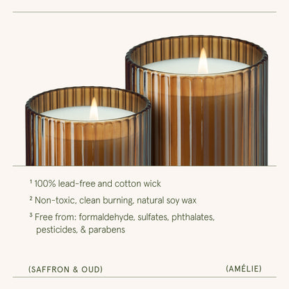 Amélie – Saffron & Oud Candle - mosswell.us