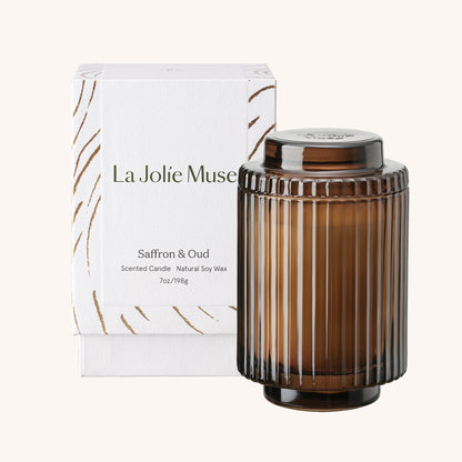 Amélie – Saffron & Oud Candle - mosswell.us