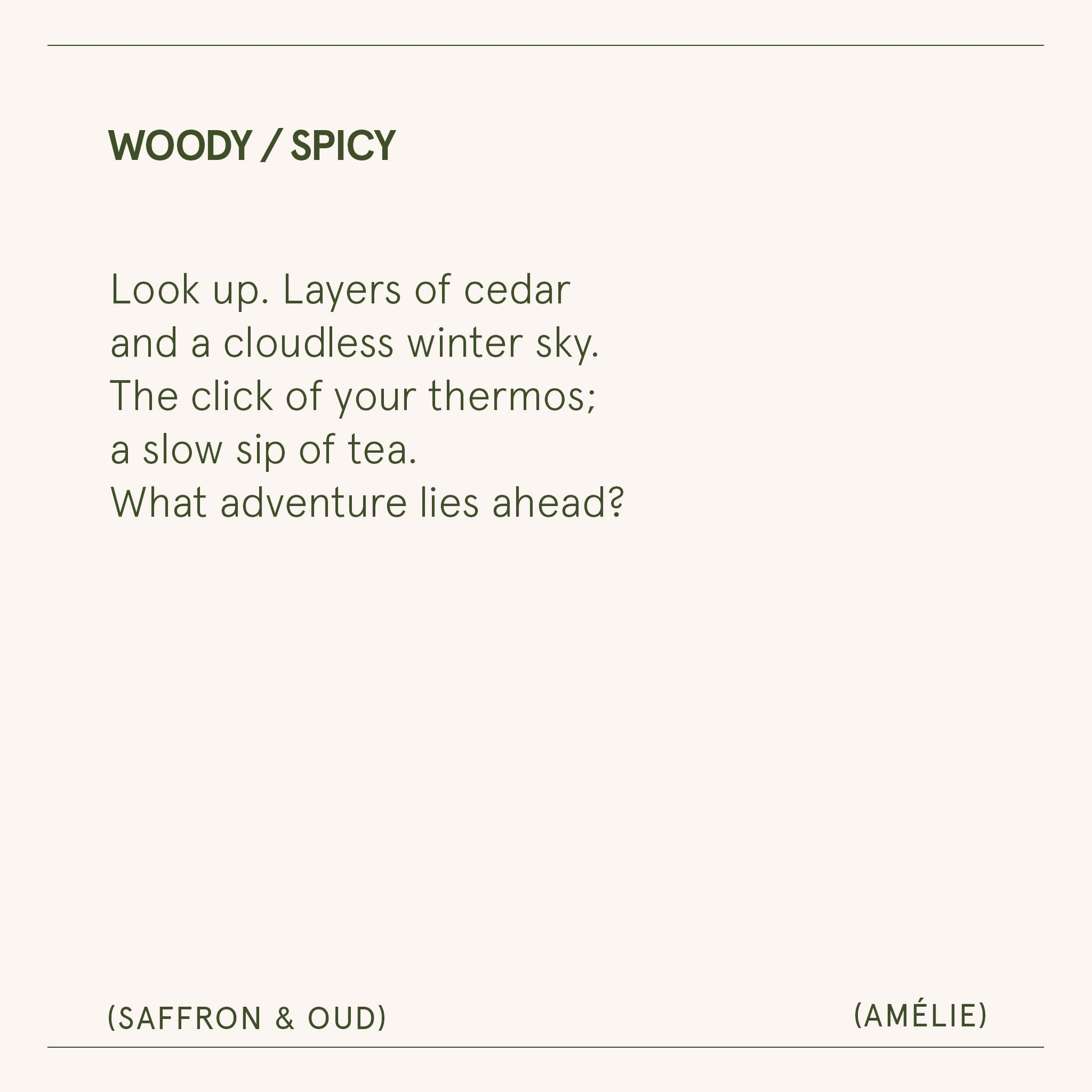 Amélie – Saffron & Oud Candle - mosswell.us