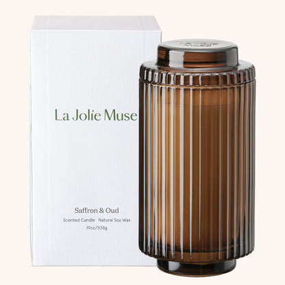 Amélie – Saffron & Oud Candle - mosswell.us