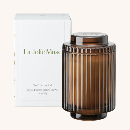 Amélie – Saffron & Oud Candle - mosswell.us