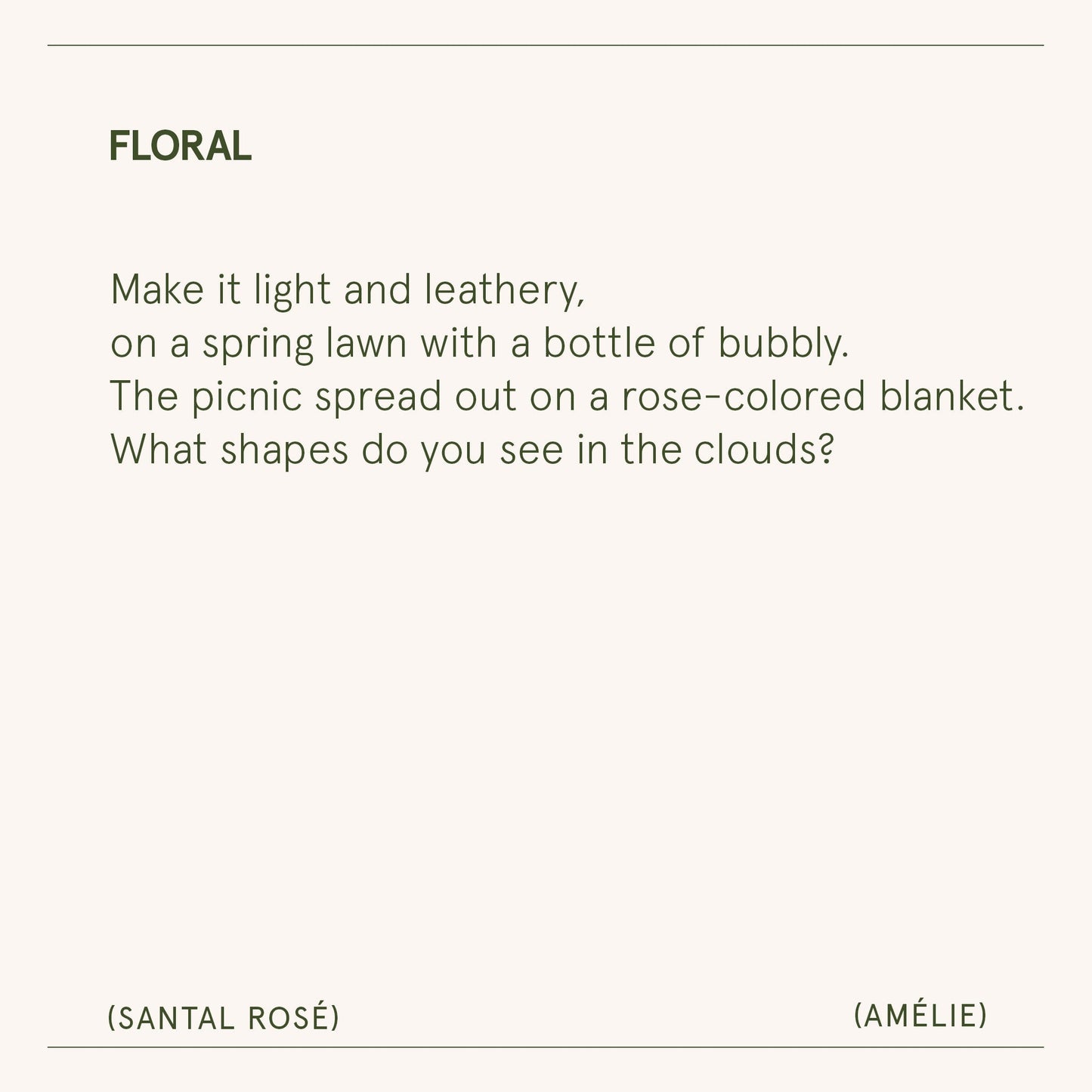 Amélie – Santal Rosé Candle - mosswell.us