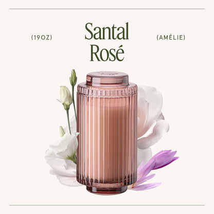 Amélie – Santal Rosé Candle - mosswell.us
