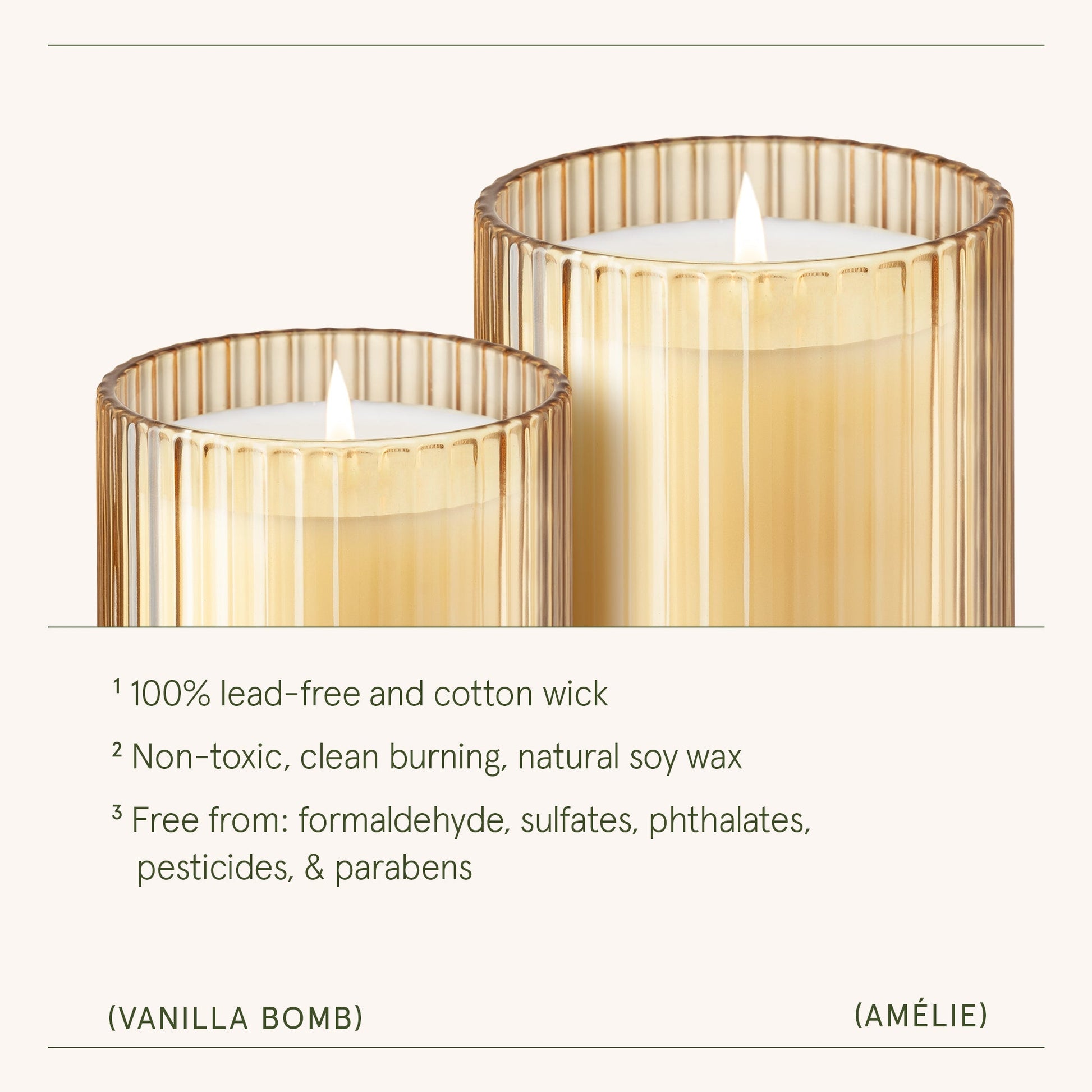 Amélie – Vanilla Bomb Candle - mosswell.us