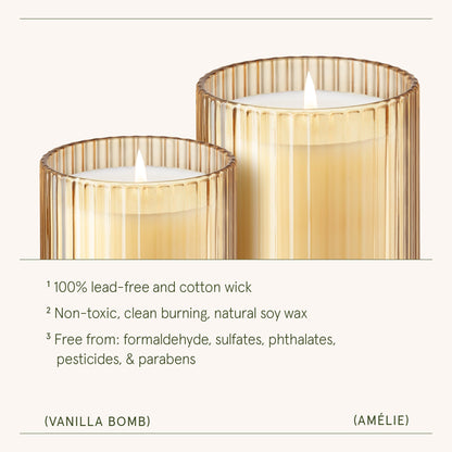 Amélie – Vanilla Bomb Candle - mosswell.us
