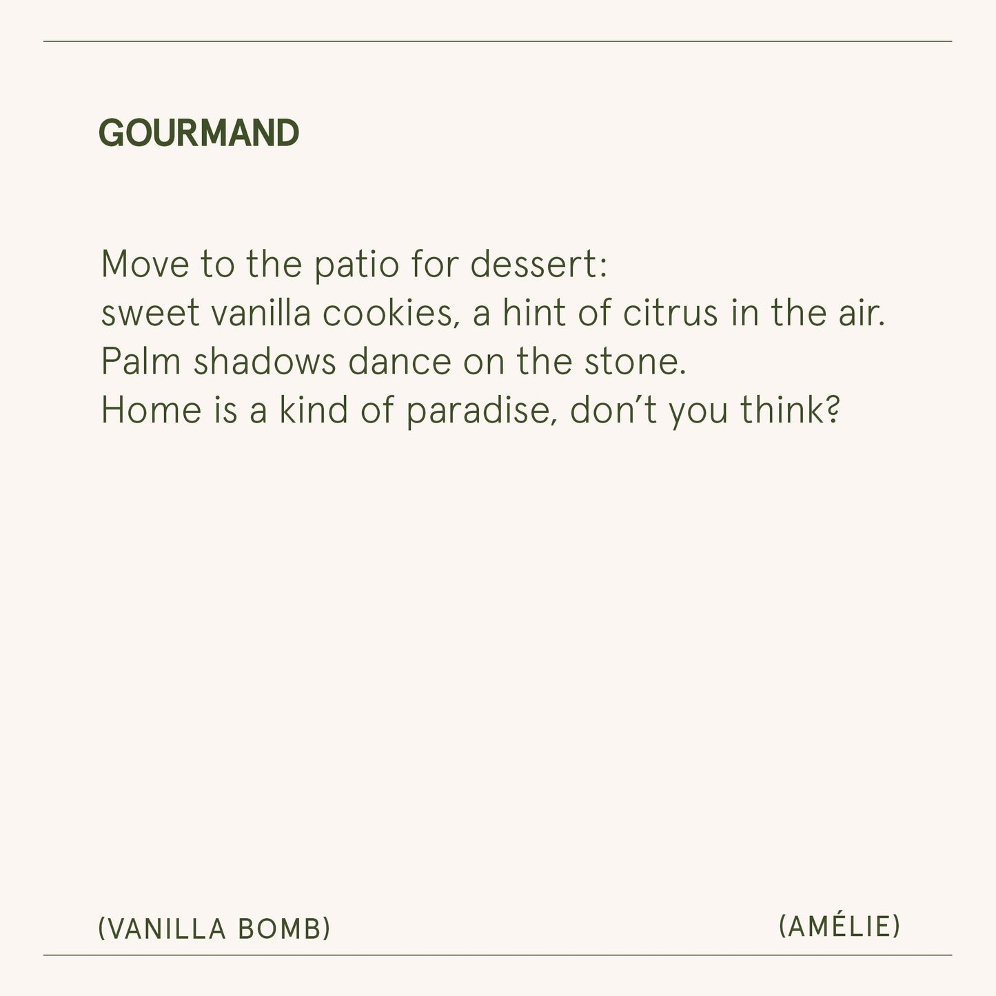 Amélie – Vanilla Bomb Candle - mosswell.us