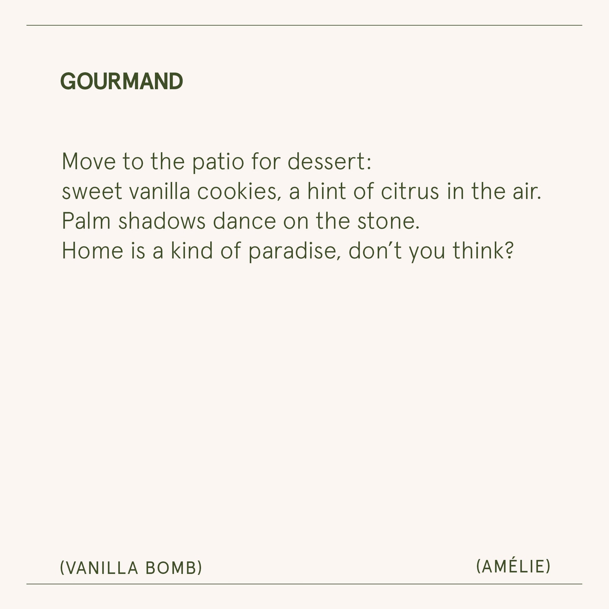 Amélie – Vanilla Bomb Candle - mosswell.us