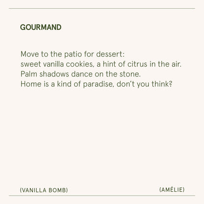 Amélie – Vanilla Bomb Candle - mosswell.us