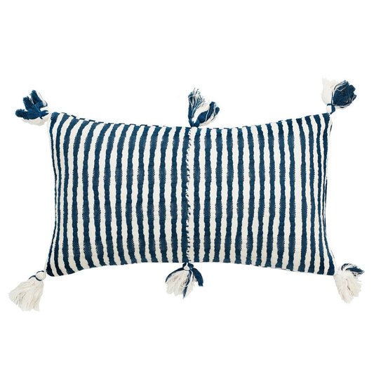 Antigua Pillow - Dark Teal Blue - mosswell.us
