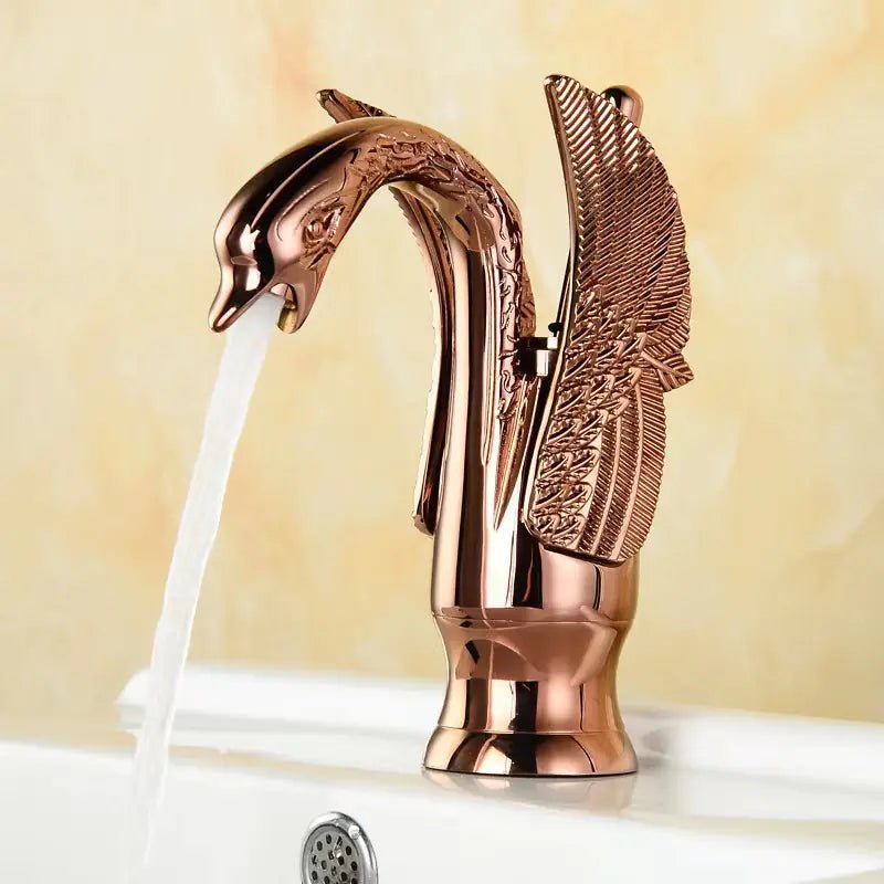 Antique Copper Bathroom Vanity Washbasin Faucet - mosswell.us