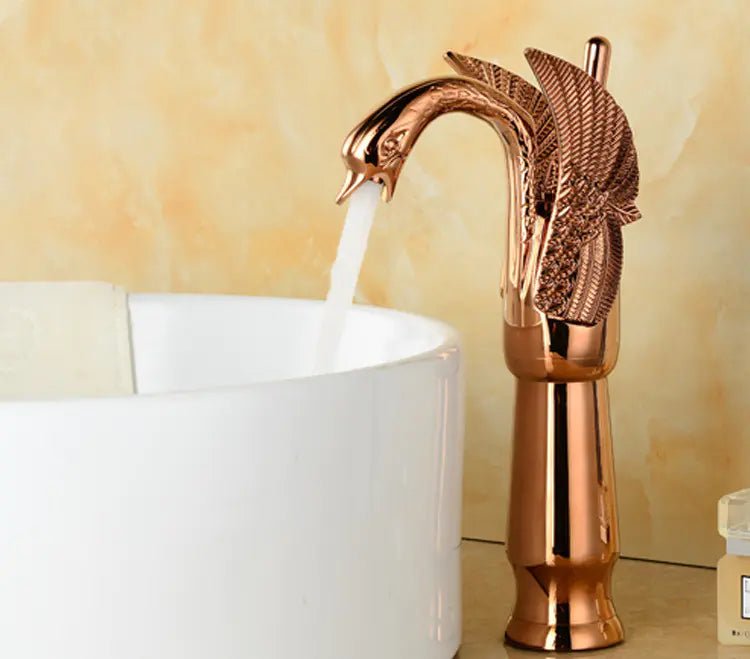 Antique Copper Bathroom Vanity Washbasin Faucet - mosswell.us