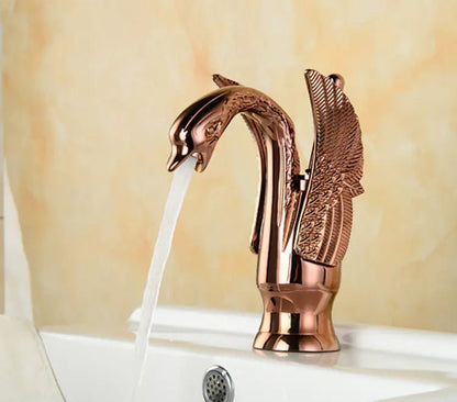 Antique Copper Bathroom Vanity Washbasin Faucet - mosswell.us