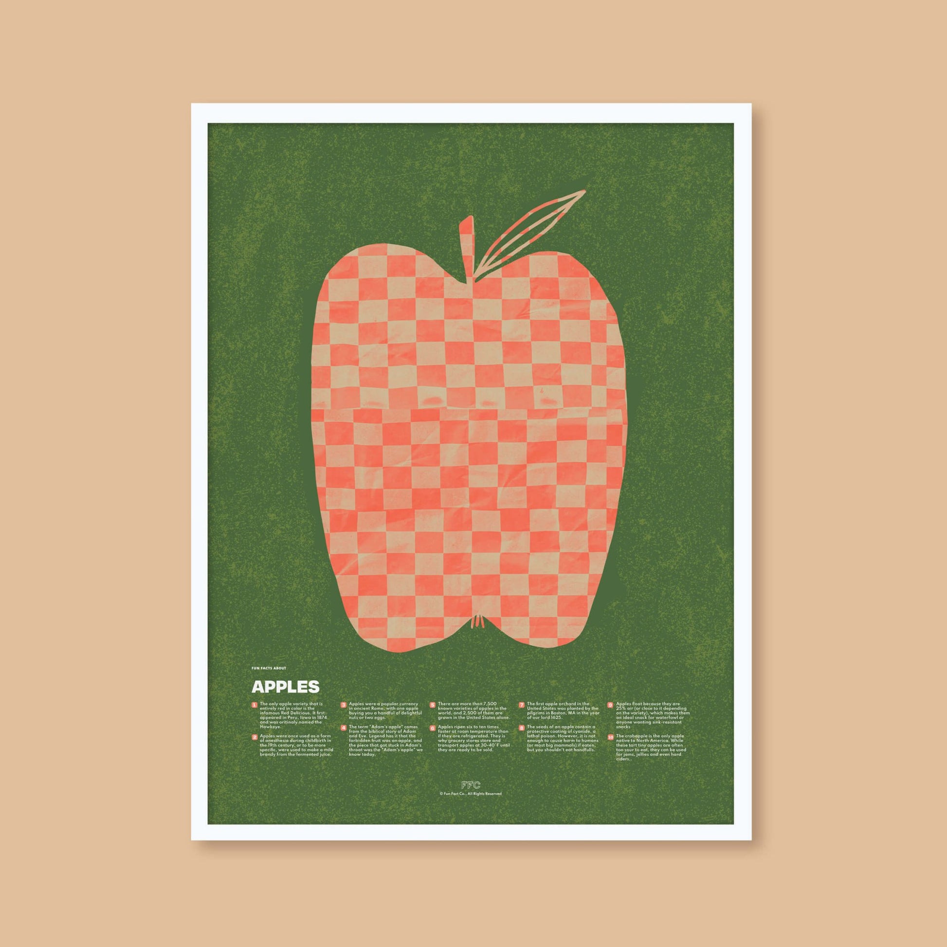 Apple Fun Facts Print - mosswell.us