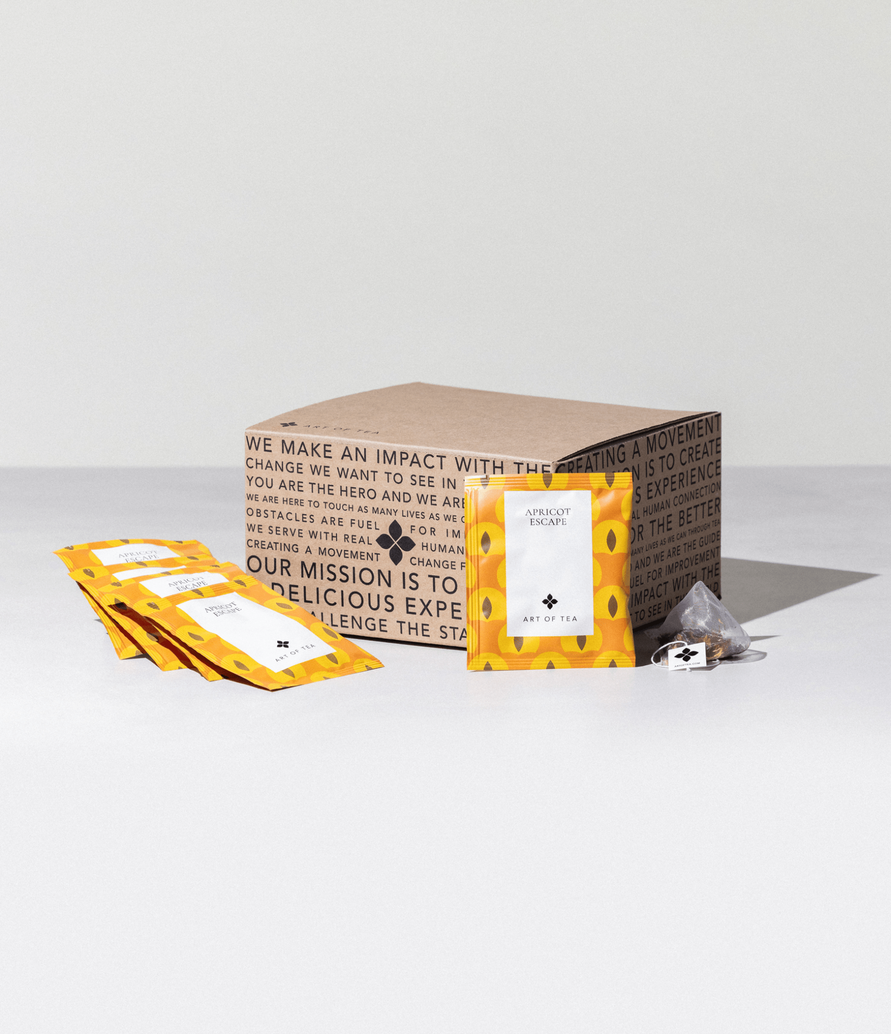 Apricot Escape Eco Teabag Sachets - mosswell.us