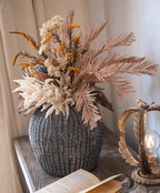 Artificial Silk Natural Fall Designer Flower Bouquet - mosswell.us