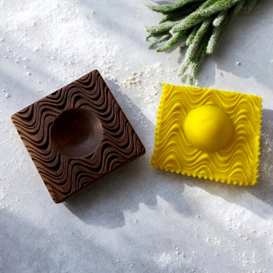 Artisan Ravioli Mold – Solid Wood, Detailed Design - mosswell.us