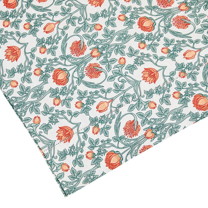 Arts & Crafts Floral Printed Sheet Set - mosswell.us